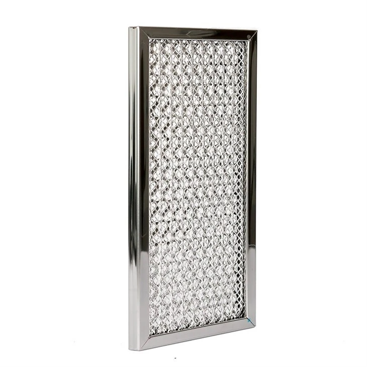Stainless steel baffle filter